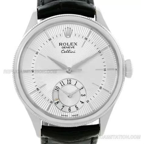 rolex cellini dual time fake|rolex cellini dual time 50529.